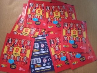 Lote 25 sobres cromos España 2026 Panini