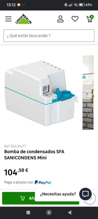 Bomba de condensacion SANICONDENS