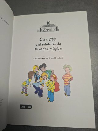 Carlota y el misterio de la varita mágica