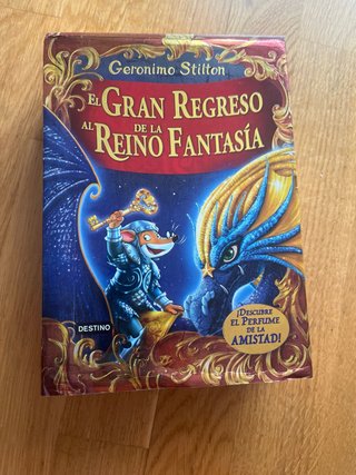 Pack de 5 libros de Geronimo Stilton.