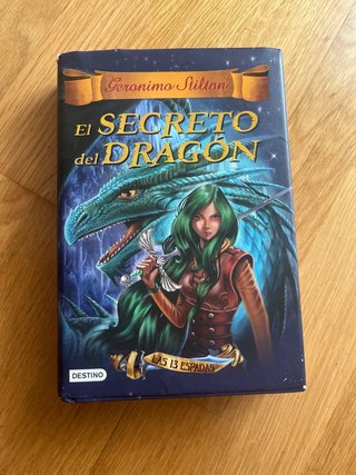Pack de 5 libros de Geronimo Stilton.