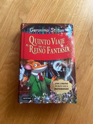 Pack de 5 libros de Geronimo Stilton.