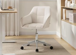 Silla para escritorio o maquillaje giratoria