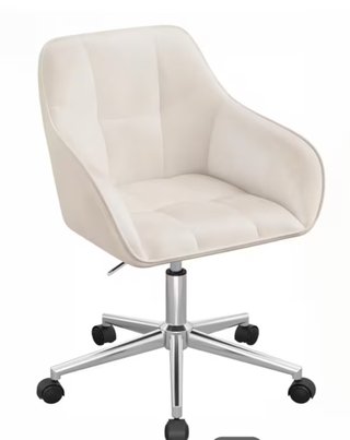 Silla para escritorio o maquillaje giratoria