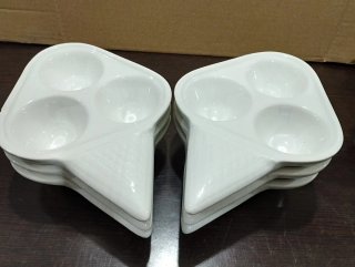 Juego 6 Copas Porcelana Helado/Postre