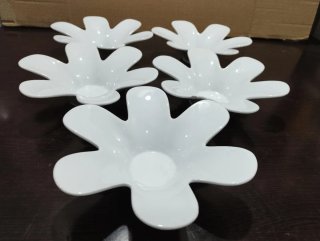 Juego 6 Copas Porcelana Helado/Postre