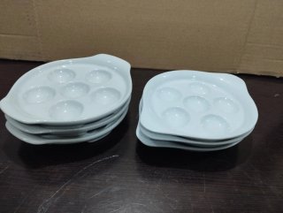 Juego 6 Copas Porcelana Helado/Postre