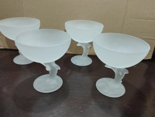 Juego 6 Copas Porcelana Helado/Postre