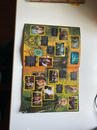 Album Panini Harry Potter Caliz Fuego entero 3D