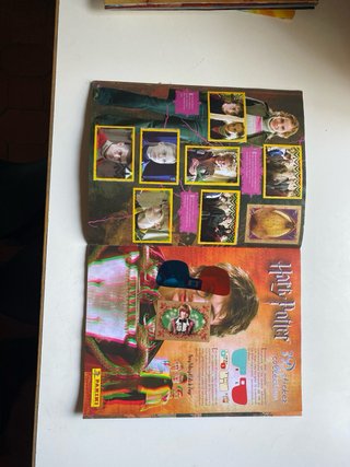Album Panini Harry Potter Caliz Fuego entero 3D
