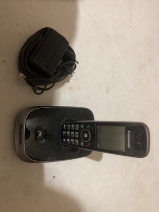 Teléfono Inalámbrico Panasonic Negro/Gris