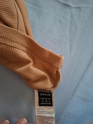 Top sin estrenar beige talla única