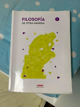 Filosofía 1, primer curso de bachillerato
