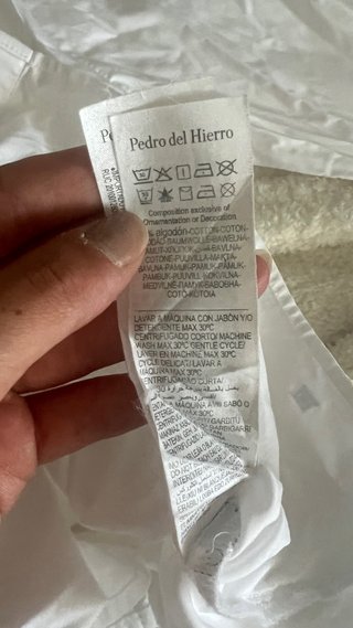 Camisa Pedro del Hierro Blanca Talla L