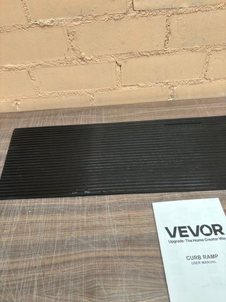 Rampa Umbral Goma VEVOR 90x20x4 cm Silla Ruedas