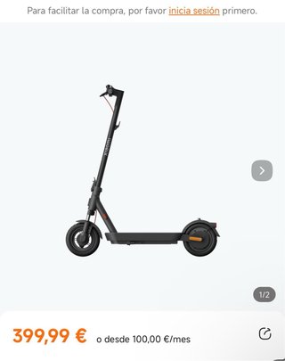 Patinete Eléctrico Xiaomi 5