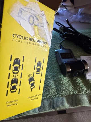 Camara  salpicadero, para coche, ranura micro