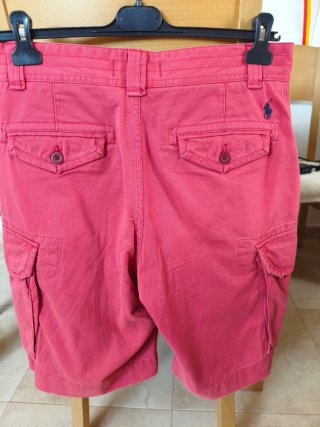 Pantalón corto cargo Polo Ralph Lauren rojo