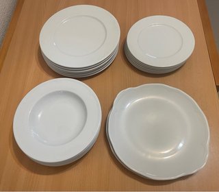 Vajilla Bidasoa Porcelana Fina 20 piezas TENGO 2