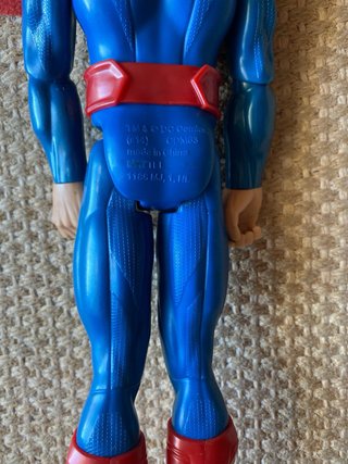 Boneco Super Homem Mattel Anos 70