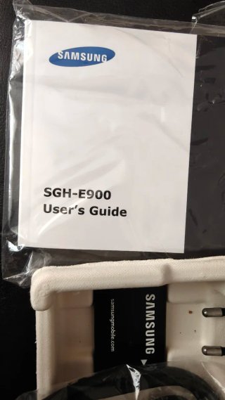 Samsung SGH-E900 - Manuale e accessori