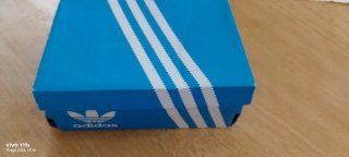 Adidas Samba Niña Blanco y Beige Velcro Talla 29