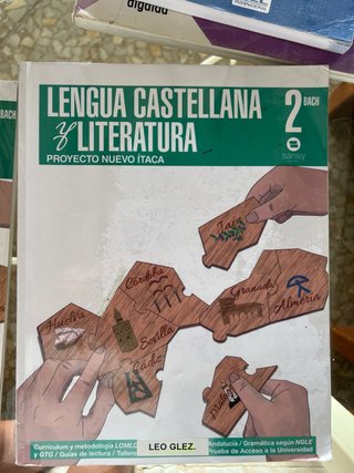 Lengua Castellana y Literatura, 2 Bach, Proyect...