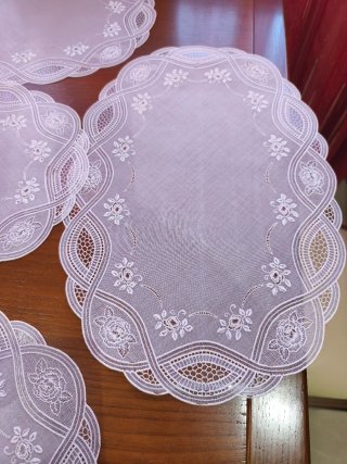 8 Manteles Individuales Plástico Vintage