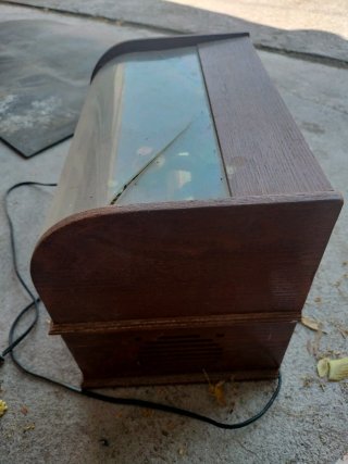 Reproductor CD/Radio estilo Fonógrafo Vintage