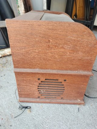 Reproductor CD/Radio estilo Fonógrafo Vintage