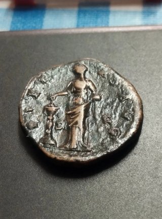 Moneda Romana Fausta