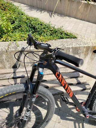 Bicicleta Canyon para piezas Cuadrode carbono Roto