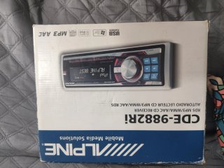 Radio CD Alpine CDE-9882Ri MP3/WMA/AAC