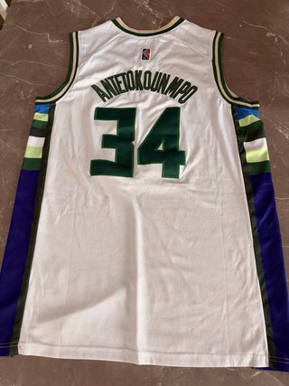 Canotta NBA Milwaukee Bucks 34 Giannis