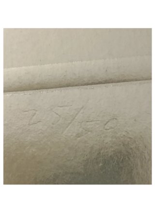 Lámina estaño relieve edición limitada