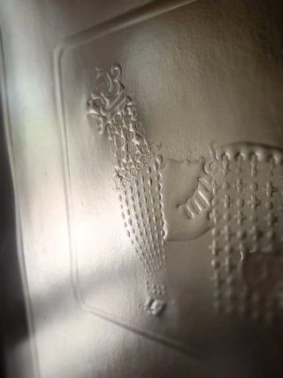 Lámina estaño relieve edición limitada