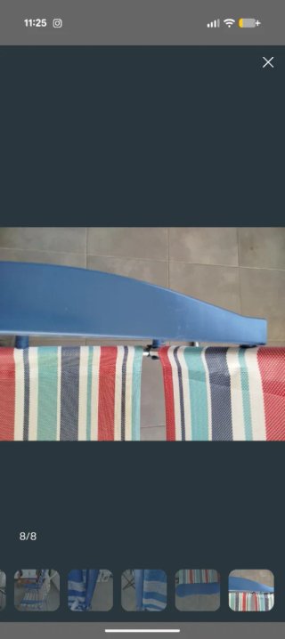 Dos Sillas de Playa Plegables