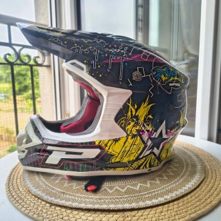 Casco Motocross Progrip Talla M