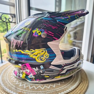 Casco Motocross Progrip Talla M