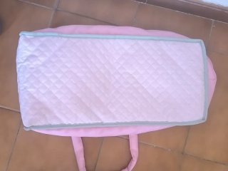 Cuna mecedora y capazo bebé