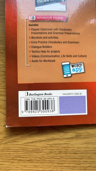 THINK AHEAD 4ºESO. STUDENT'S BOOK 2019