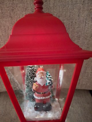 Candelabro Navideño Rojo