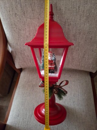 Candelabro Navideño Rojo