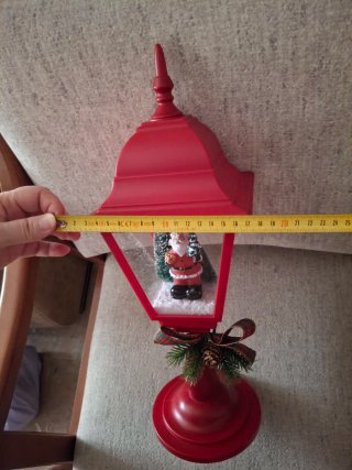 Candelabro Navideño Rojo