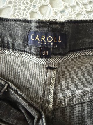 Pantalón vaquero mujer Caroll gris