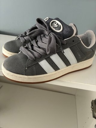 Adidas Campus 00 Gris y Blancas