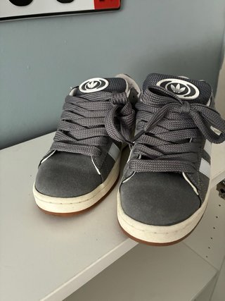 Adidas Campus 00 Gris y Blancas