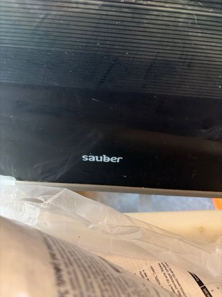 Horno Sauber Negro