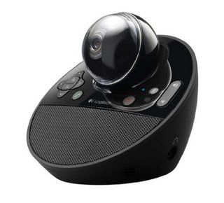 Cámara Logitech con Mando