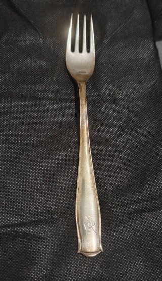 Set de 2 Cucharas y dos tenedores de Plata 255g